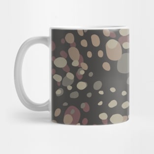 Beige Green Camouflage Pattern Mug